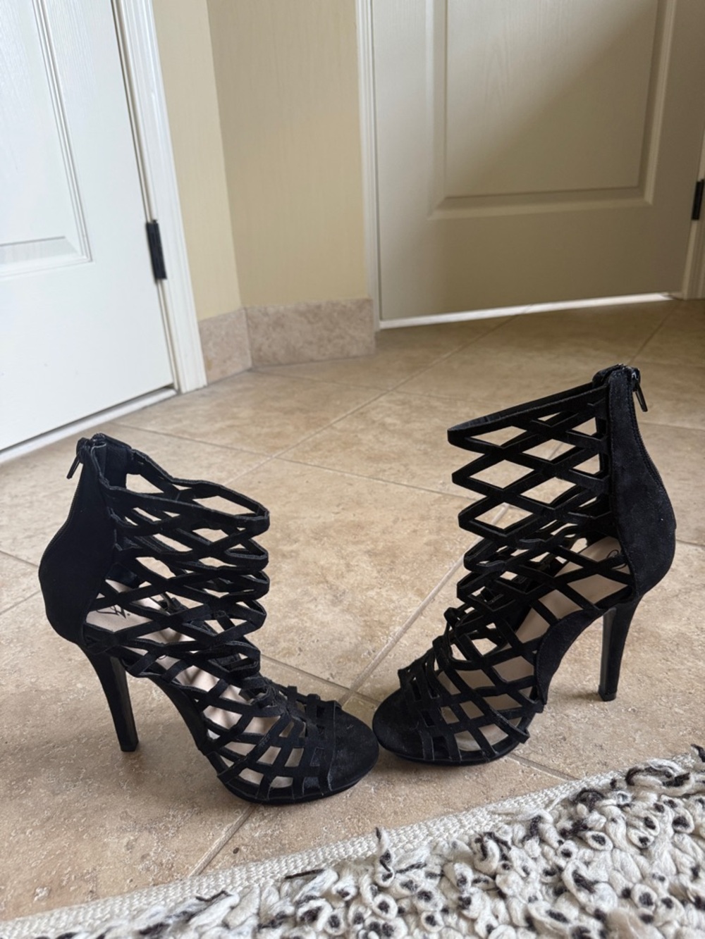 black High Heel platforms